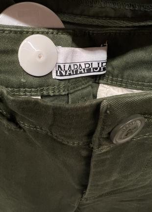 Napapijri green depth trousers брюки мужские3 фото