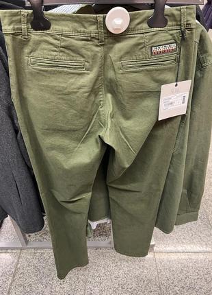 Napapijri green depth trousers брюки мужские2 фото