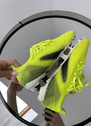 Крутые яркие бутсы adidas x speedflow3 фото