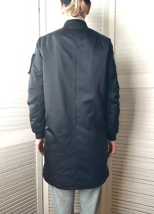 Куртка бомбер демисезонная черная tommy hilfiger waterproof10 фото