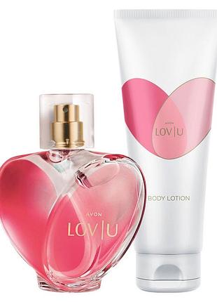 Avon набір «lov u»