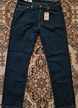 Брендовые фирменные демисезонные зимние стрейчевые джинсы levi's 505,оригинал,новые с бирками,размер 34/32.