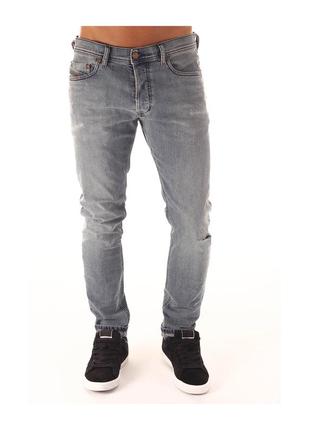 Джинсы diesel tepphar slim fit 33/34 neutral grey1 фото