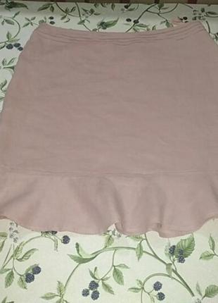 Легкая юбка из рамии