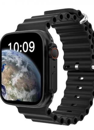 Смарт годинник smart watch 8 ultra з (2.0-дюймовим ips екраном) black