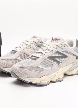 Кроссовки new balance 9060 light grey8 фото