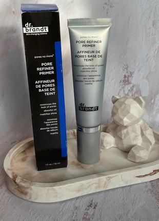 Праймер для минимизации пор pores dr. brandt no more® pore refiner primer