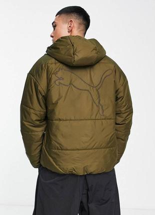Оригинальная весенняя куртка puma classic padded jacket6 фото