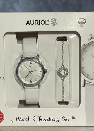 Женский набор часов и браслет auriol2 фото