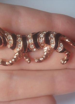 Брошь тигр/винтаж