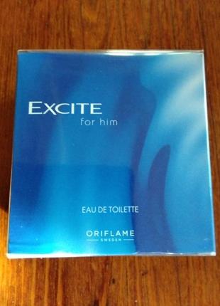 Туалетна вода excite  by dima bilan     oriflame