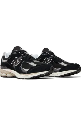 Кроссовки new balance 2002r "protection pack black"