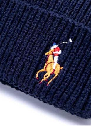 Polo ralph lauren шапка мужская новая ui516 чоловіча прекрасный подарок4 фото