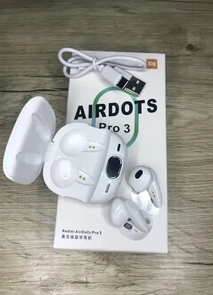 Беспроводные наушники xiaomi redmi airdots 3 белые, новинка1 фото