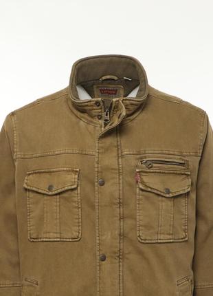 Чоловіча  якісна демісезнна куртка levis оригінал [  xxl ]2 фото
