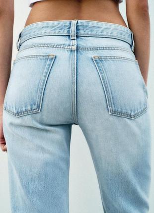 Прямые джинсы от zara, все размеры, оригинал6 фото