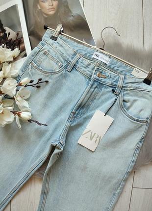 Прямые джинсы от zara, все размеры, оригинал8 фото
