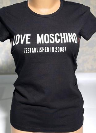 Футболка жіноча love moschino3 фото