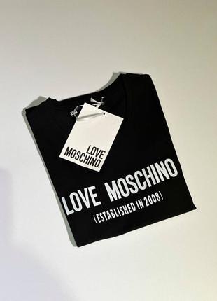 Футболка жіноча love moschino2 фото