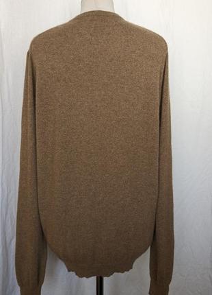Кашемировый коричневый пуловер h&amp;m3 фото