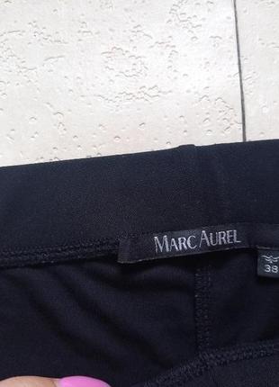 Брендовые черные штаны клеш с высокой талией marc aurel, 12 размер.3 фото