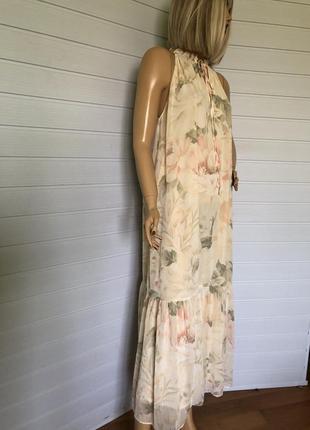 Шифонова сукня в пастельних тонах6 фото