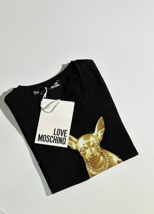 Футболка женская love moschino2 фото