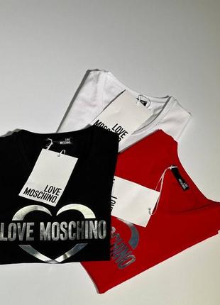 Женская футболка love moschino4 фото