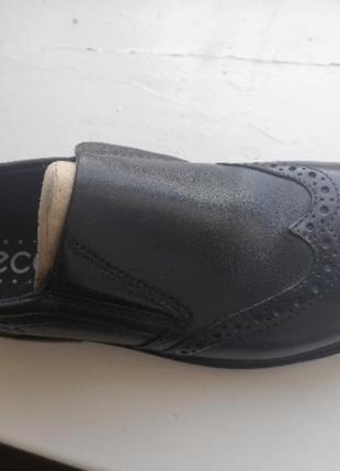 Кожаные туфли ecco cohen 6
