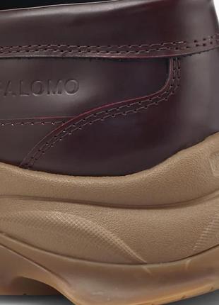Шикарные кожаные лофер puma x palomo nitefox loafers8 фото
