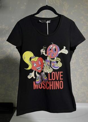 Футболка женская love moschino1 фото