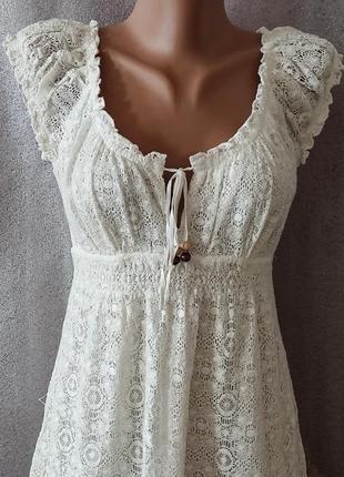 Красиве біле нарядне плаття/сукня/jane norman/2 фото