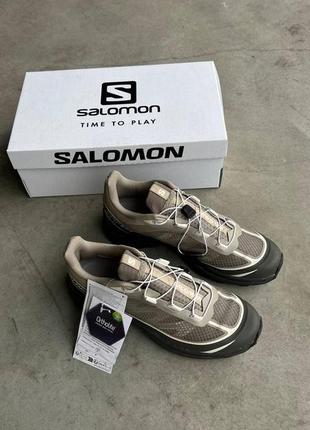 Кроссовки salomon xt-6 ft6 beige2 фото