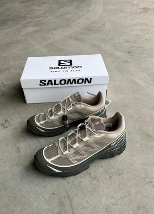 Кроссовки salomon xt-6 ft6 beige