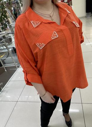 Женская рубашка блуза туречевица kapris3 фото