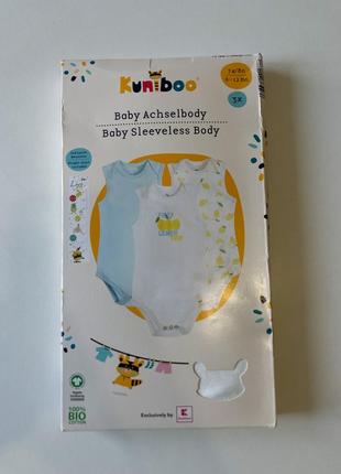 Бодіки з коротким рукавом для малюків kuniboo2 фото