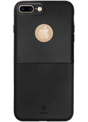 Чохол baseus для iphone 8 plus/7 plus half to half black (arapiph7p-ary01)