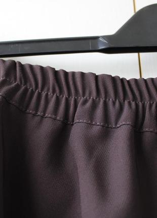 Стильні штани шоколадного кольору від українського бренда zosya yanishevska2 фото