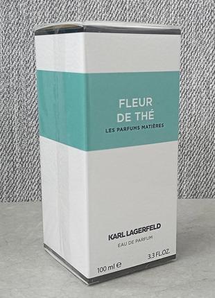 Karl lagerfeld fleur de the 100 мл для женщин (оригинал)