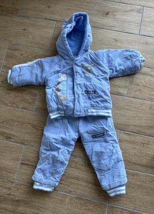 Демисезонный костюм 6-9 месяцев