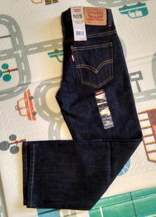 Джинсы levi's® kids505™ regular fit jean - husky 8н 28*231 фото