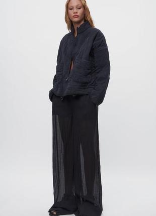 Стеганая куртка zara2 фото