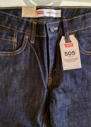 Джинсы levi's® kids505™ regular fit jean - husky 8н 28*232 фото