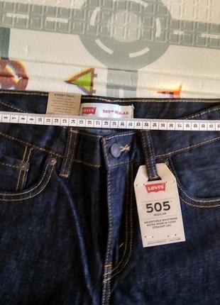 Джинсы levi's® kids505™ regular fit jean - husky 8н 28*235 фото