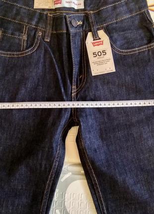 Джинсы levi's® kids505™ regular fit jean - husky 8н 28*236 фото