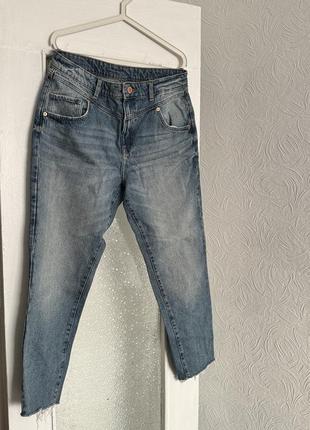 Стильные женские джинсы, размер l - xl1 фото