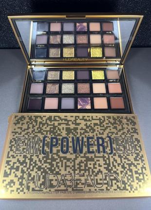 ❤️❤️❤️палетка тіней для повік huda beauty empowered eyeshadow palette