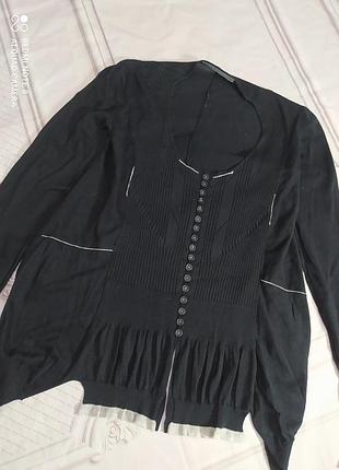 Кофтинка horse-print ruffle-detail dress