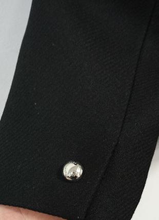 Короткое черное пальто zara6 фото