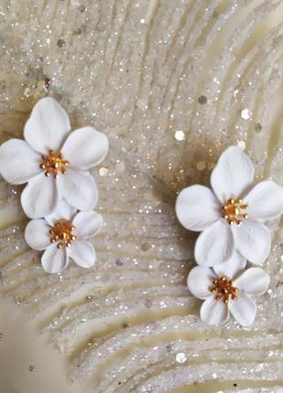 Сережки квіти